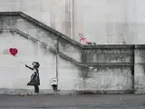 'Niña con globo', uno de los murales más famosos de Banksy.