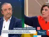 Josep Pedrerol y Samanta Villar en 'Espejo Público'.