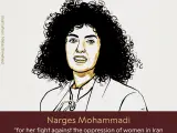 Narges Mohammadi, Premio Nobel de la Paz 2023.