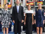 Ceremonia de entrega de los premios Princesa de Asturias, año 2022.