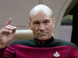 Patrick Stewart en 'Star Trek: La nueva generación'