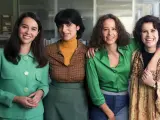 Paula Usero, Almudena Pascual, Irene Escolar y Elisabet Casanovas en 'Las abogadas'.