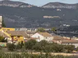 Vista panorámica de Sempere, el pueblo con menos habitantes de Valencia.
