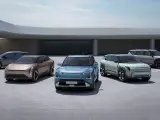 La gama de modelos eléctricos EV de Kia.