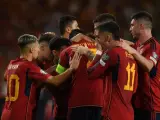 Selección española de fútbol.