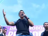 Daniel Noboa, el ganador de las elecciones en Ecuador.