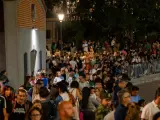 M&aacute;s de 2.500 personas asistieron este fin de semana al espect&aacute;culo de drones organizado por el Ayuntamiento de Madrid en la Casa de Campo