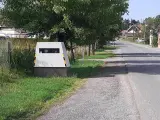 Radar autónomo en una carretera de Francia