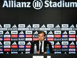 Cristiano Giuntoli director deportivo de la Juventus.