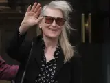 La actriz estadounidense Meryl Streep ha llegado a primera hora de esta mañana a Oviedo.