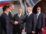 El presidente ruso, Vladímir Putin, llega a China para asistir al Foro de las Nuevas Rutas de la Seda.