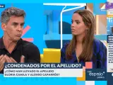 Alonso Caparrós y Gloria Camila Ortega en 'Espejo Público'.