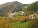 Vista general de Beizama, una de las localidades más pequeñas de Euskadi.