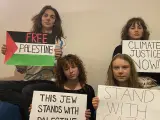 Greta Thunberg muestra su apoyo en sus redes sociales a Palestina