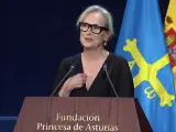 Meryl Streep en su discurso en los premios Princesa de Asturias