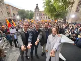 El PP organiza un acto contra la supuesta amnistía en Toledo, a 22 de octubre.