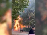 Recopilación vídeo del incendio de CIU