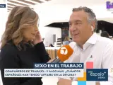 Gema López habla con Roberto Brasero.