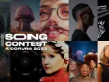 Carátulas de las canciones del AI Song Contest.