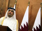El primer ministro y ministro de Exteriores de Qatar, Mohamed bin Abdulrahman Al Thani.