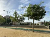 El Vac&iacute;o Central del Pol&iacute;gono Sur de Sevilla, convertido en un gran espacio verde.