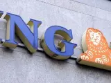 Logo de ING en una de sus sedes.