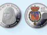 Moneda de 40 euros de la princesa Leonor