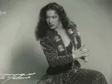 Carmen Amaya, bailaora flamenca.