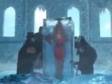 Una imagen del vídeo de Mariah Carey para inaugurar la Navidad.
