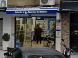 Administración de Loterías de Madrid, ubicada en la calle San Germán.
