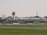 Imagen de la pista del aeropuerto de Hamburgo.