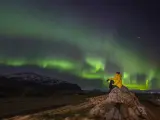 Aurora Boreal en Islandia.