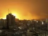 Bombardeos de Israel en Gaza.