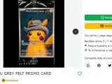 La carta de Pikachu Van Gogh se llega a vender por 300 euros, pero el vendedor asegura que el precio es negociable.