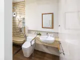 Imagen de un baño adaptado.