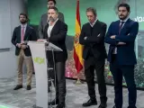 El presidente de Vox, Santiago Abascal, ha anunciado este martes que su formaci&oacute;n emprender&aacute; acciones judiciales contra el ministro del Interior en funciones.