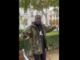 Bertrang Ndongo desmintiendo los rumores con un vídeo en sus redes sociales.
