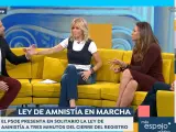 Gonzalo Miró, Susanna Griso y Mariló Montero en 'Espejo Público'.