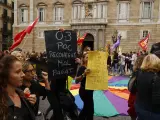 Trabajadoras de Educación Infantil protestan en Barcelona