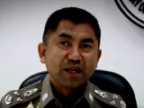 El subdirector de la Policía Nacional de Tailandia, Surachate Hakparn, conocido como Big Joke.