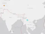 Terremoto en Birmania