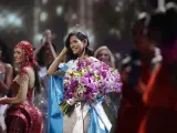 Sheynnis Palacios, miss Nicaragua, tras ser elegida Miss Universo 2023.