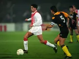 El exfutbolista Tarik Oulida en su etapa en el Ajax.