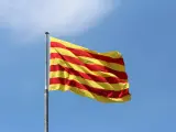 Bandera de Catalu&ntilde;a.