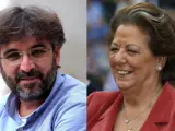 Jordi Évole y Rita Barberá