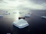 Imagen de archivo del hielo de la Antártida.