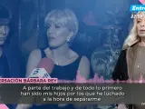 Bárbara Rey habla con Isabel Rábago y Pepe del Real.