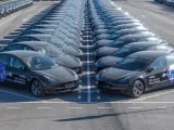 Cabify ha incorporado a su flota de Madrid 110 nuevos Tesla Model 3 Long Range.