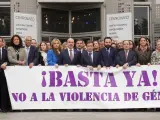 Minuto de silencio en Madrid por los dos asesinatos machistas del pasado fin de semana