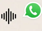 El icono en forma de onda de los grupos de WhatsApp sirve para comenzar una conversación de audio.